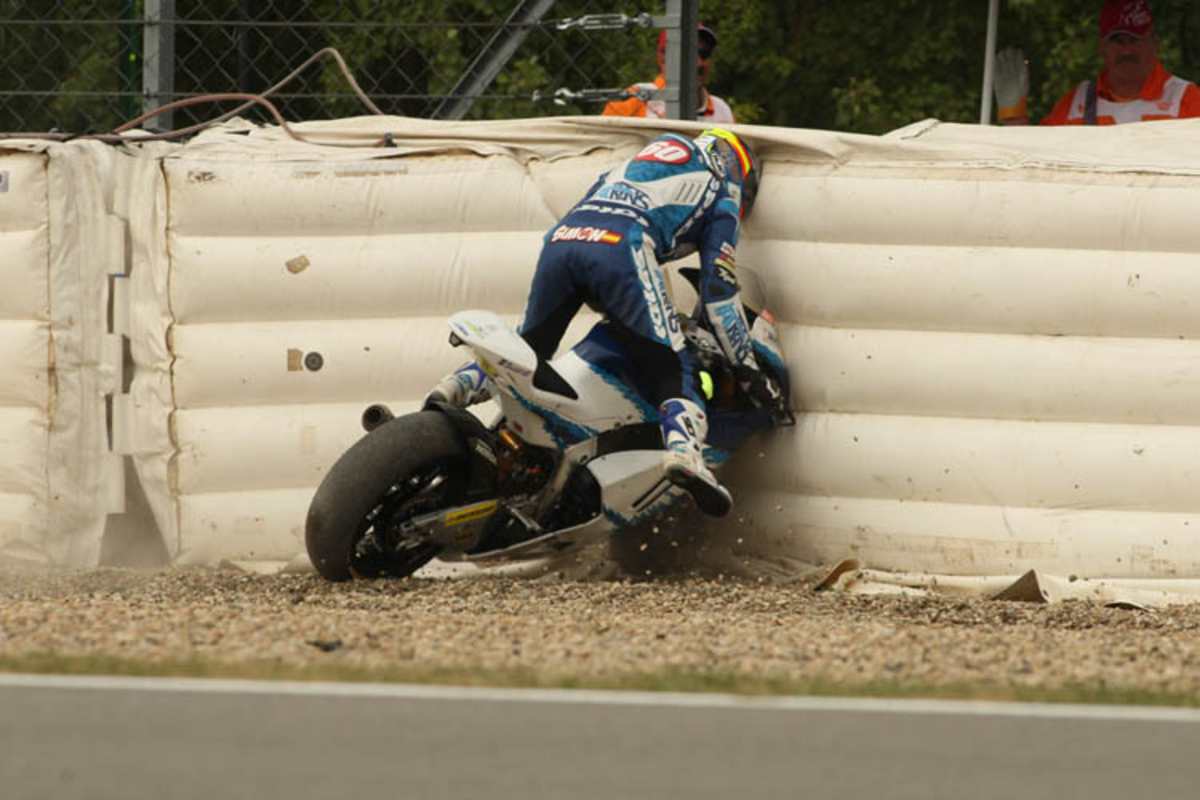 ... und dann geht der Spanier endgültig zu Boden