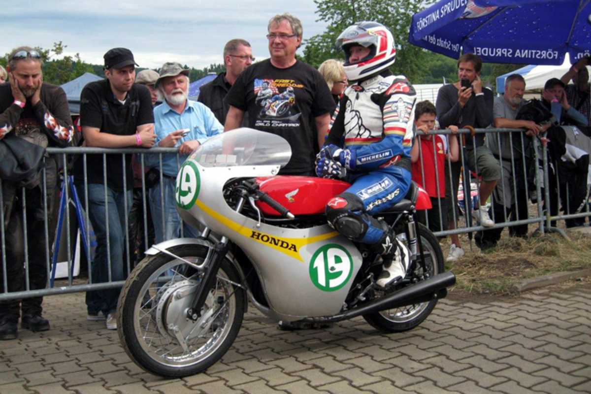Freddie Spencer vor dem Start