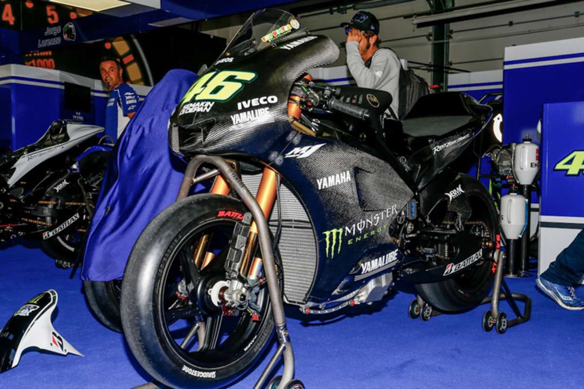 Der 2014er Yamaha-Prototyp von Valentino Rossi