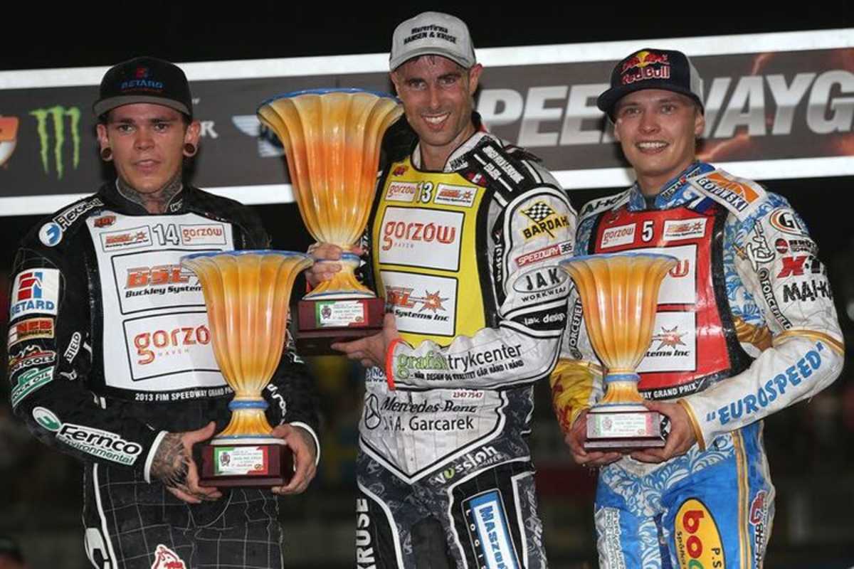 Tai Woffinden, Niels-Kristian Iversen, Emil Sayfutdinov