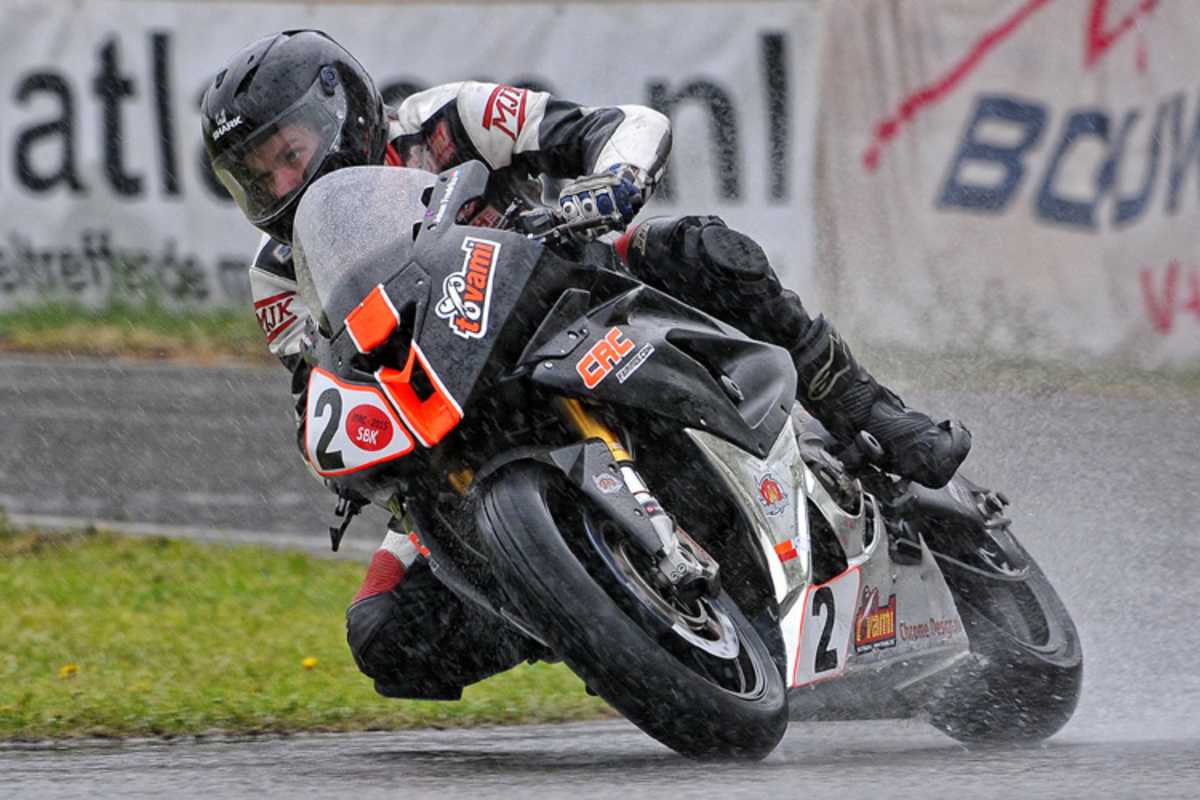 Johan Fredriks gewann die Regenschlacht