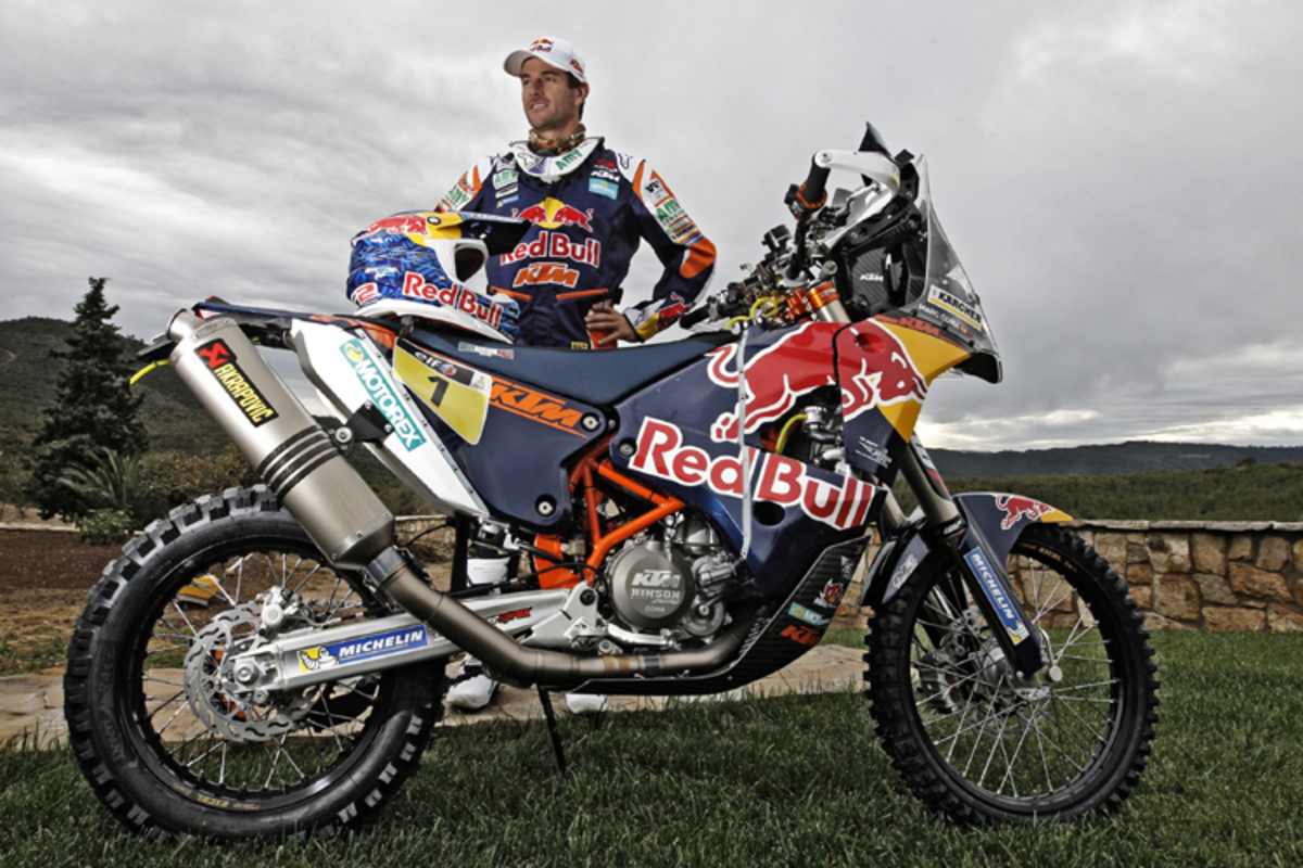 Marc Coma und seine erfolgreiche KTM 450 RALLY