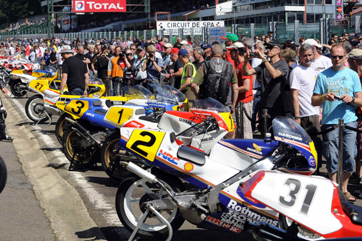 Die Fans sind in Spa-Francorchamps hautnah dabei