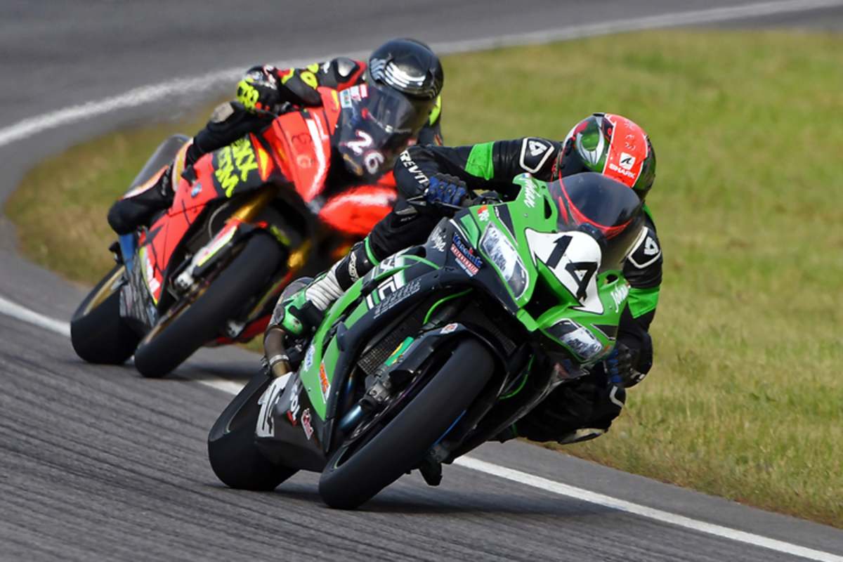 Johan Fredriks (14) und Didier Grams (26) holten sich Podiumsplätze