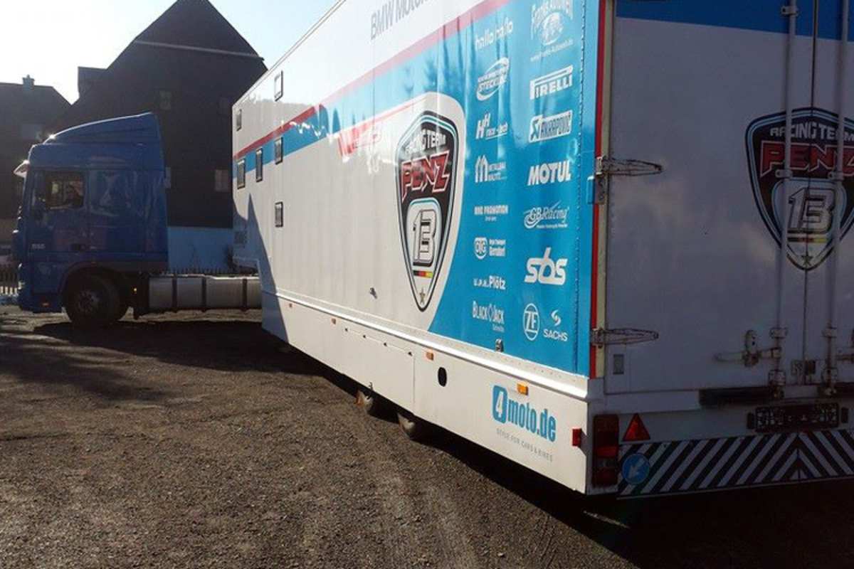 Matti Seidels neuer Race-Truck-Sattelauflieger 