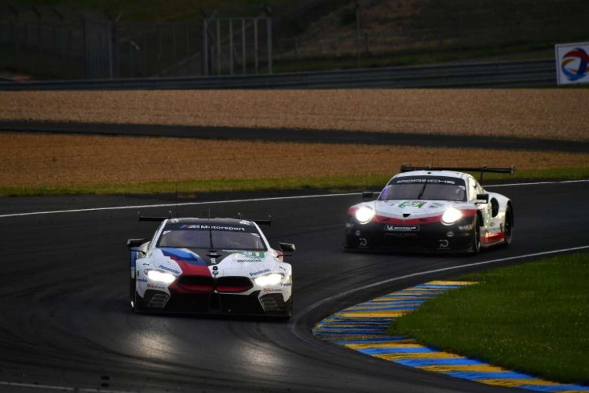 Bleiben für das Event in Silverstone unberührt: Der BMW M8 GTE und der Porsche 911 RSR