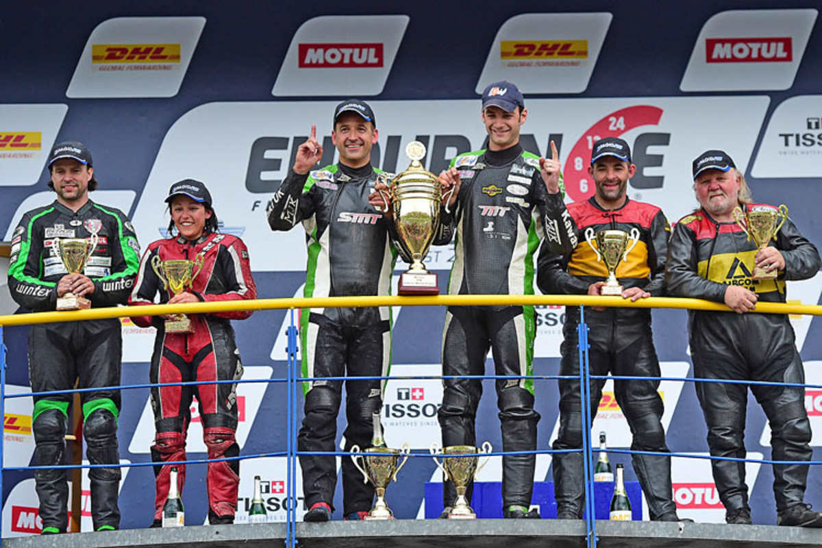 Grabmüller, Kirchhofer, Reeves, Cluze, Shand, Hyde (vlnr)