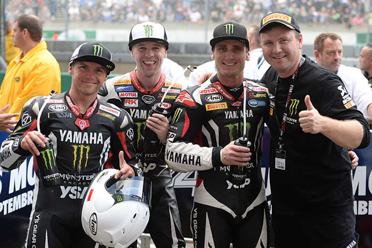 Morais, Laverty, Parkes, Kainz (v.l.n.r.)