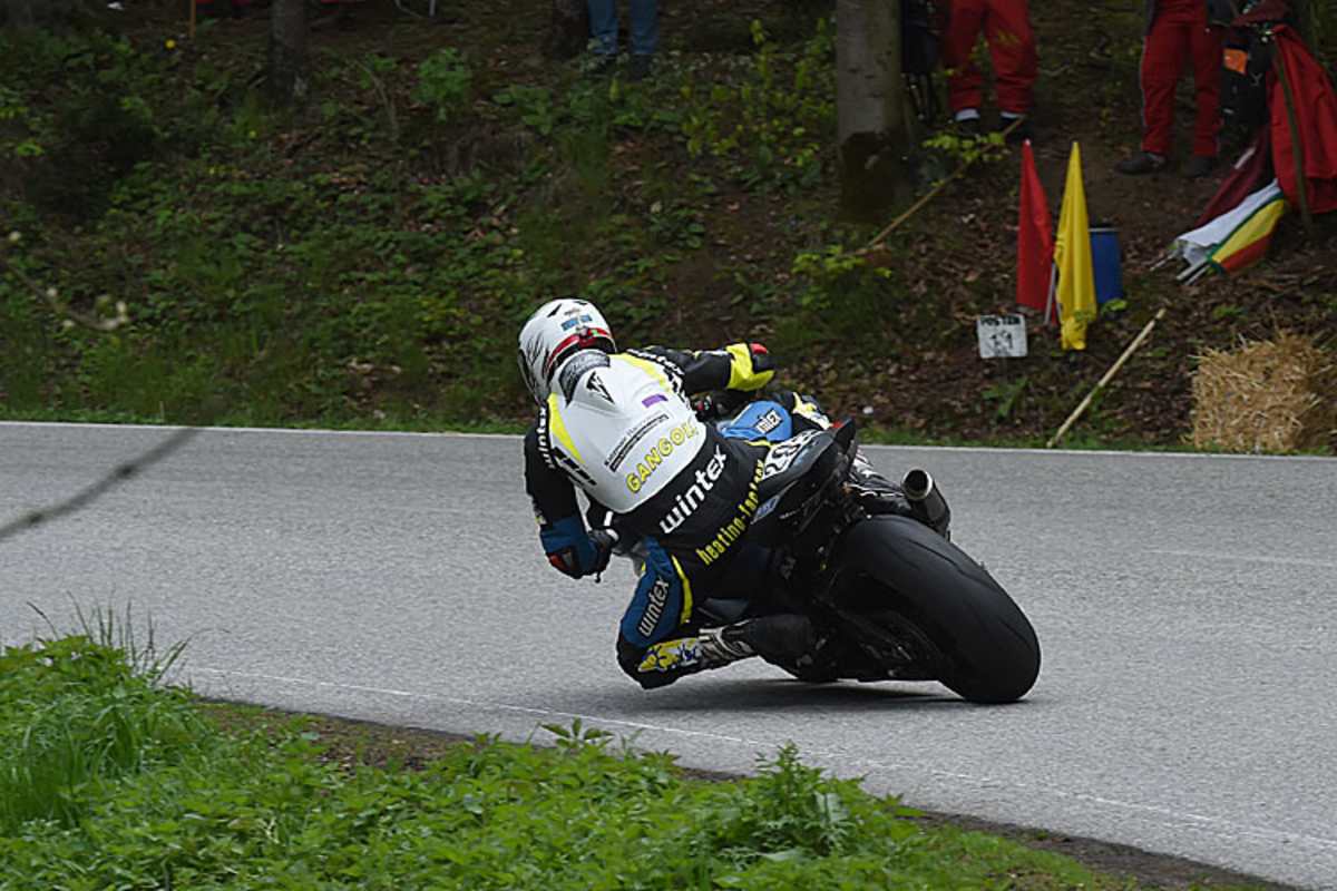 Andreas Gangl pulverisierte den alten Streckenrekord um mehr als zwei Sekunden