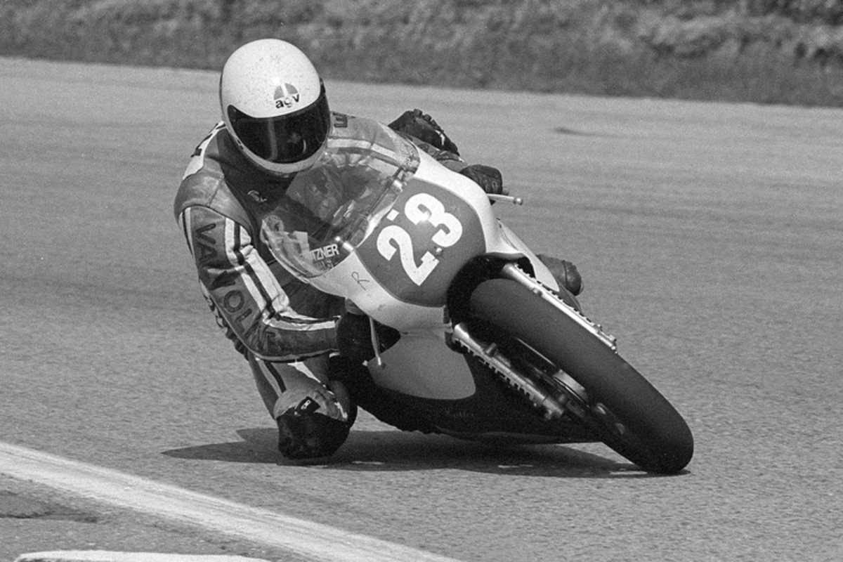 Josef Hutter, 1982 Meister der Klasse 350 ccm und 1983 Meister der Klasse 250 ccm