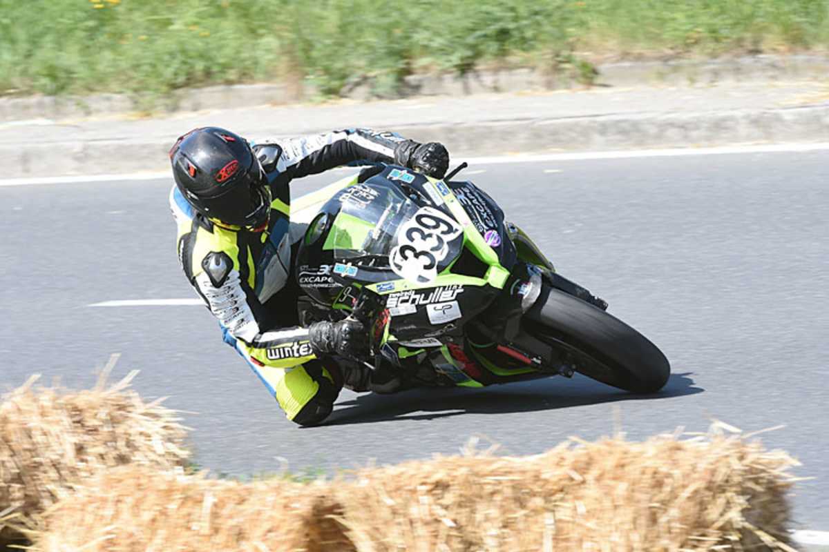 Der Streckenrekord (1:09,940) blieb in der Hand von Andreas Gangl (Suzuki)