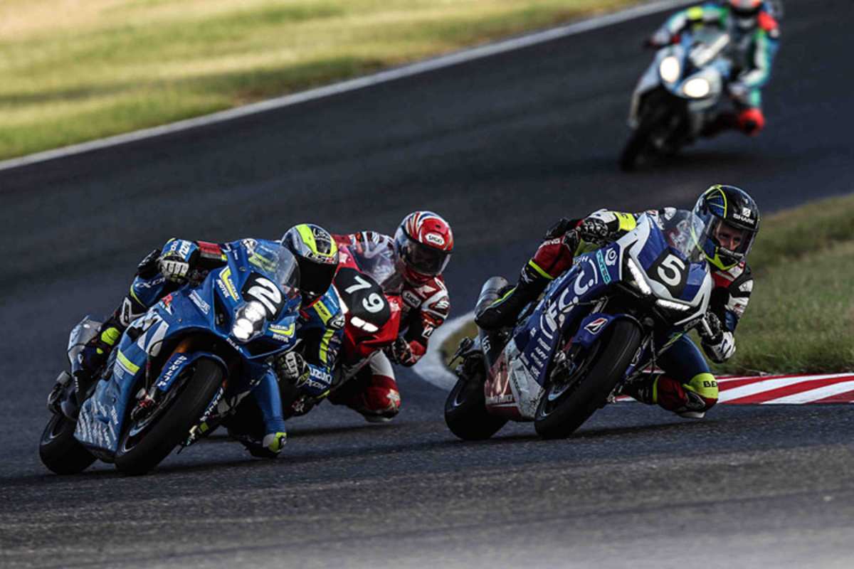 WM-Titel für F.C.C. TST Honda France (Freddy Foray, 5)