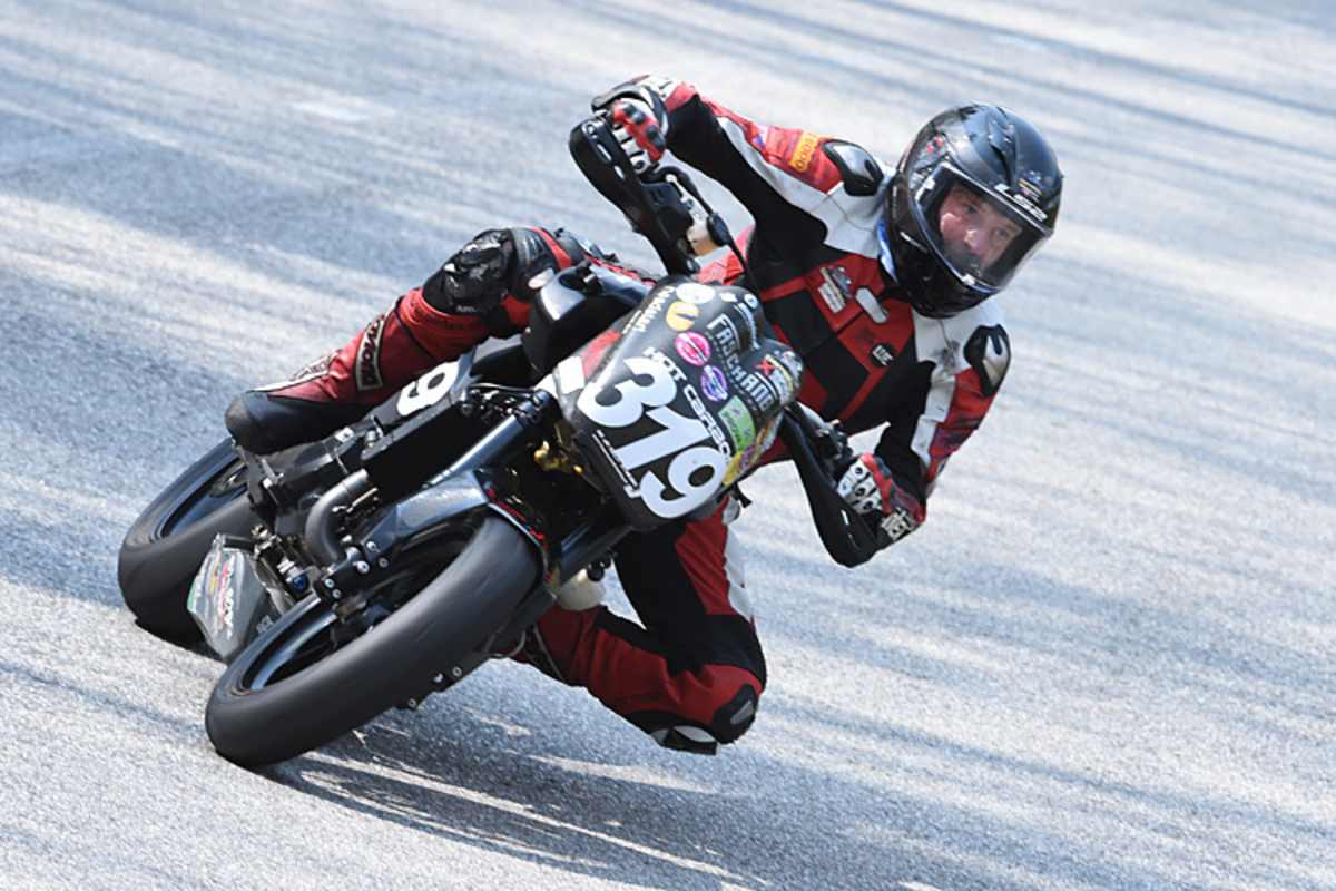 Josef Frauenschuh heißt der Dominator in der Klasse Supermoto