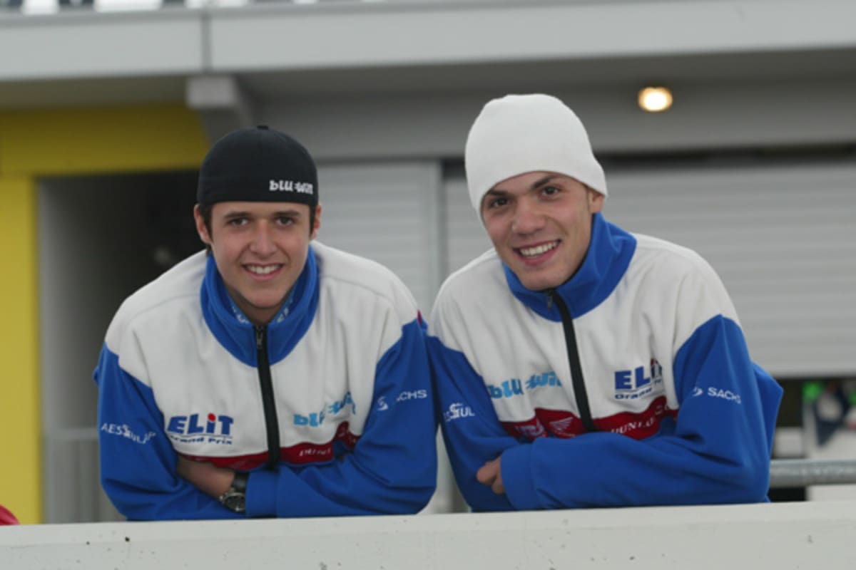 Tom Lüthi und Dario Giuseppetti