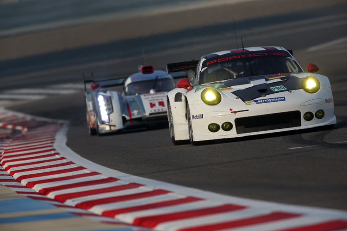 Der Evo-RSR im ersten Training in Bahrain