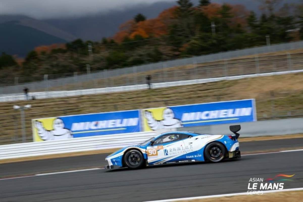 Gewann die GT-Klasse: Der Ferrari 488 GT3 vom Team AAI