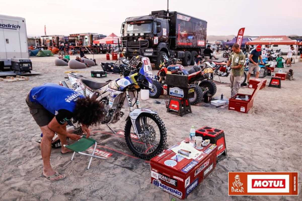 Improvisationstalent brauchen alle Dakar-Teilnehmer