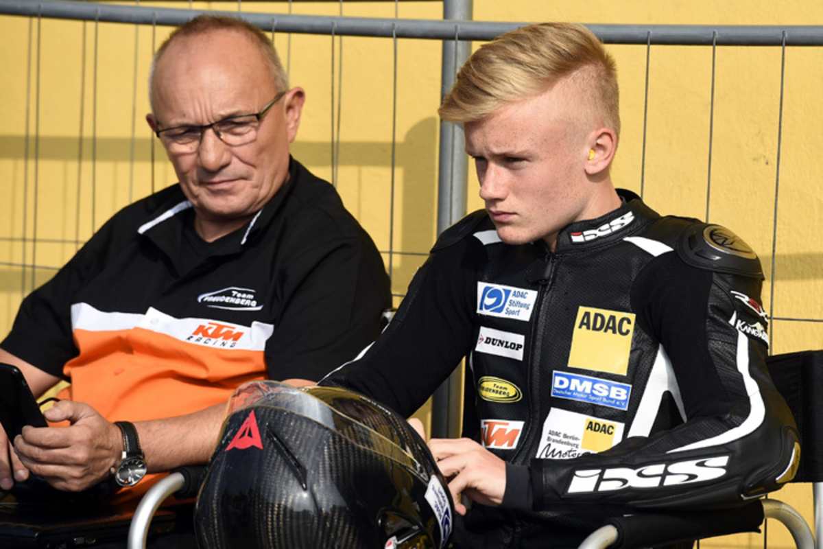 Tim Georgi (rechts) und Senior-Teamchef Michael Freudenberg