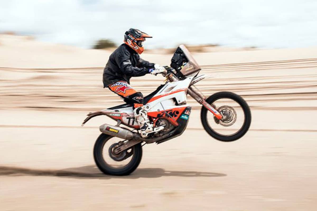 Luciano Benavides beendete die achte Etappe auf dem 13. Platz