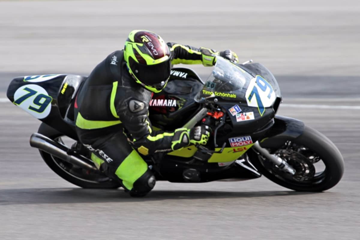 Timo Schönhals (Yamaha) gewann den zweiten Supersport-600-Lauf