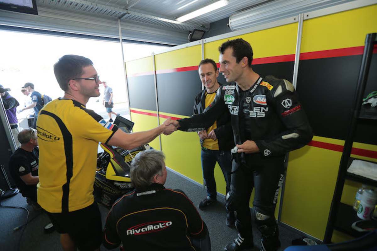 Bryan Staring auf Phillip Island mit Rivamoto