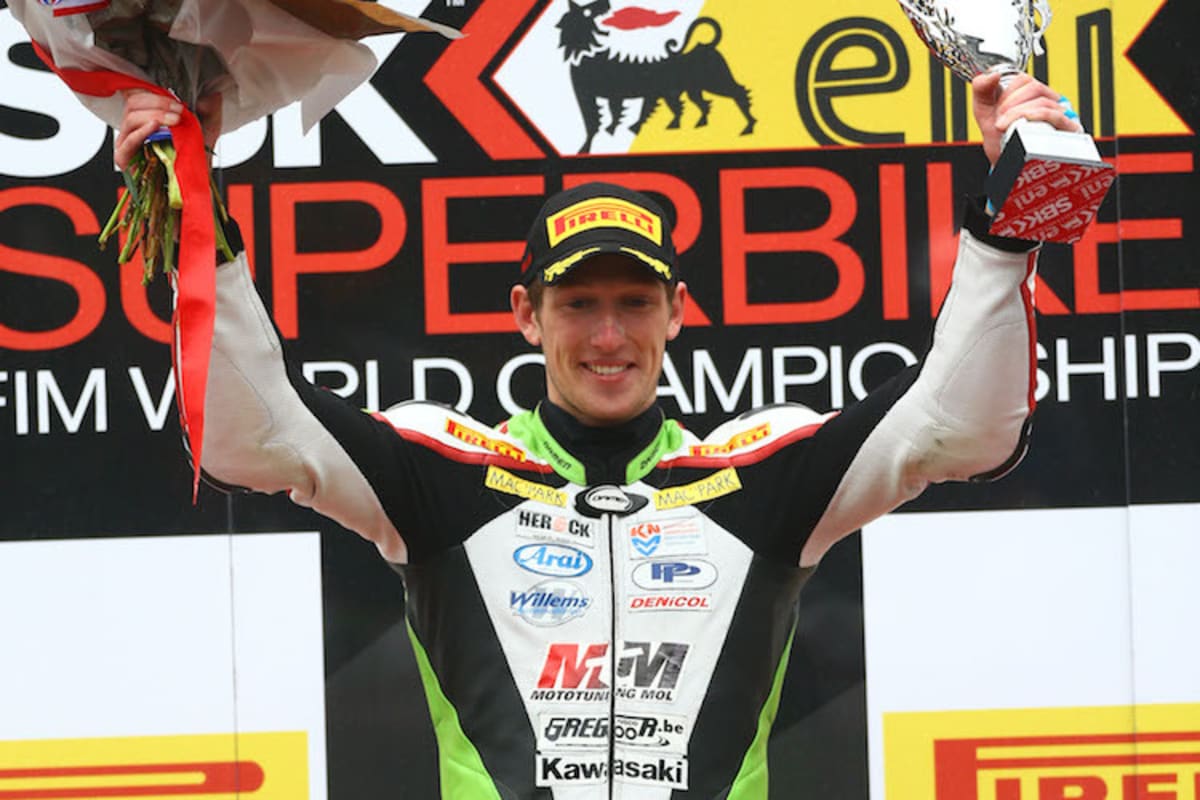 Kevin Valk gewann zum ersten Mal ein Rennen im Superstock-1000-Cup