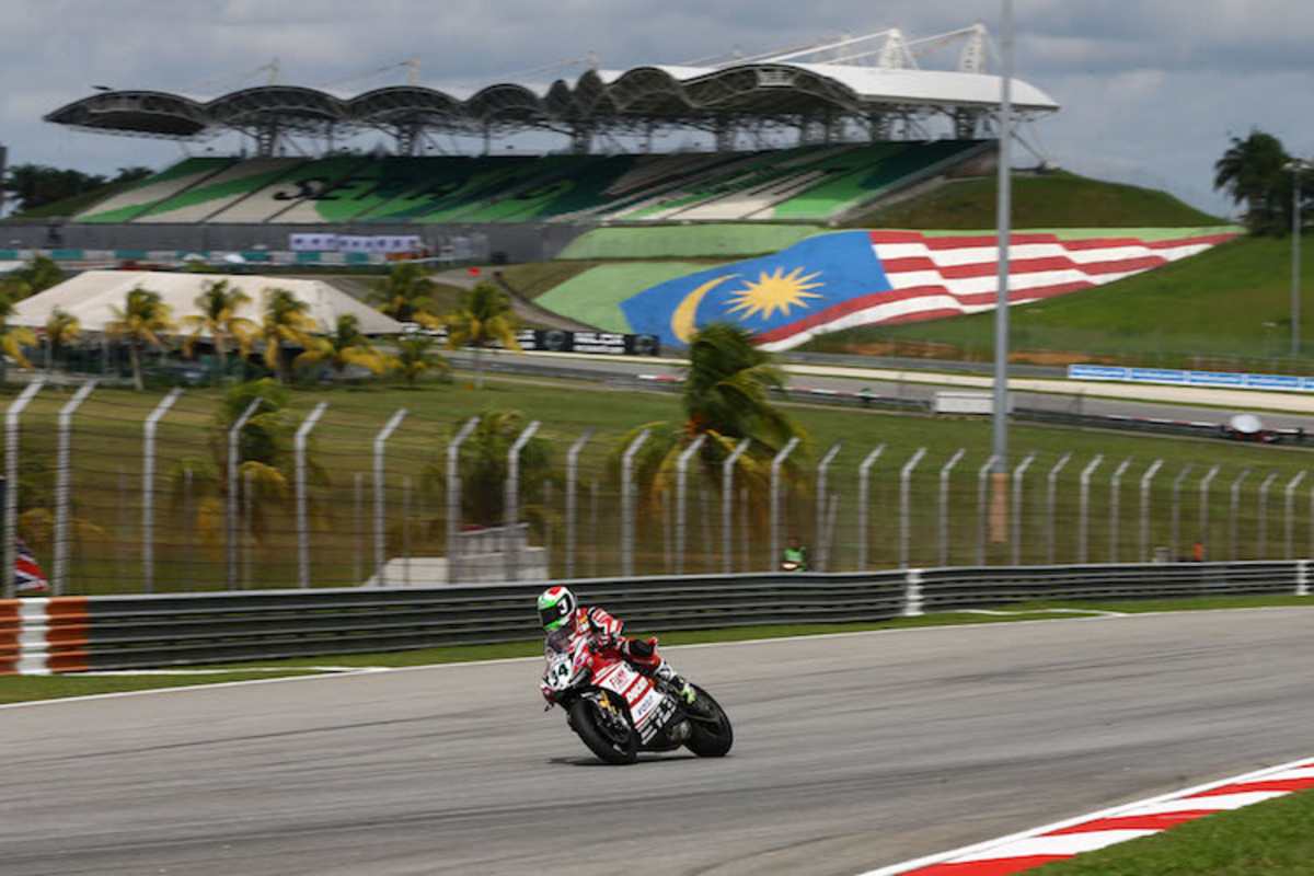 Eine Chaosrunde brachte Ducati-Pilot Davide Giugliano Platz 4 ein