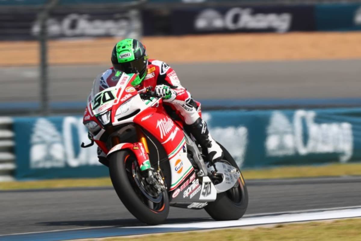 Eugene Laverty schaffte den Sprung unter die besten zehn