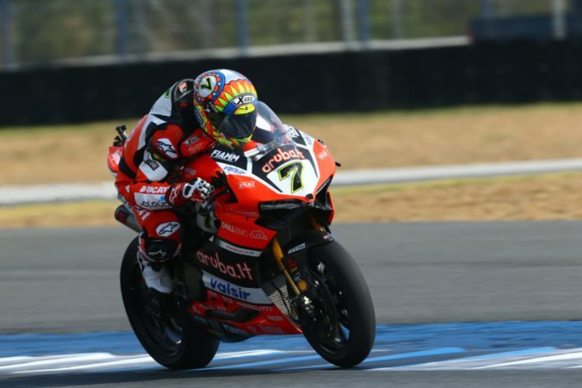 Chaz Davies wurde wie auf Phillip Island Zweiter