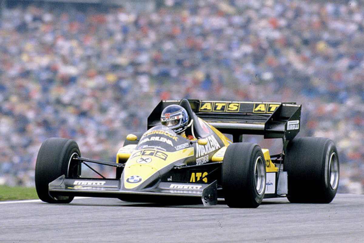 Gerhard Berger 1984 in Zeltweg