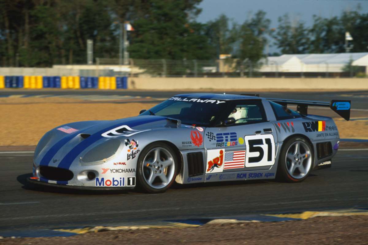 Auch Callaway war in Le Mans mit einer Corvette am Start
