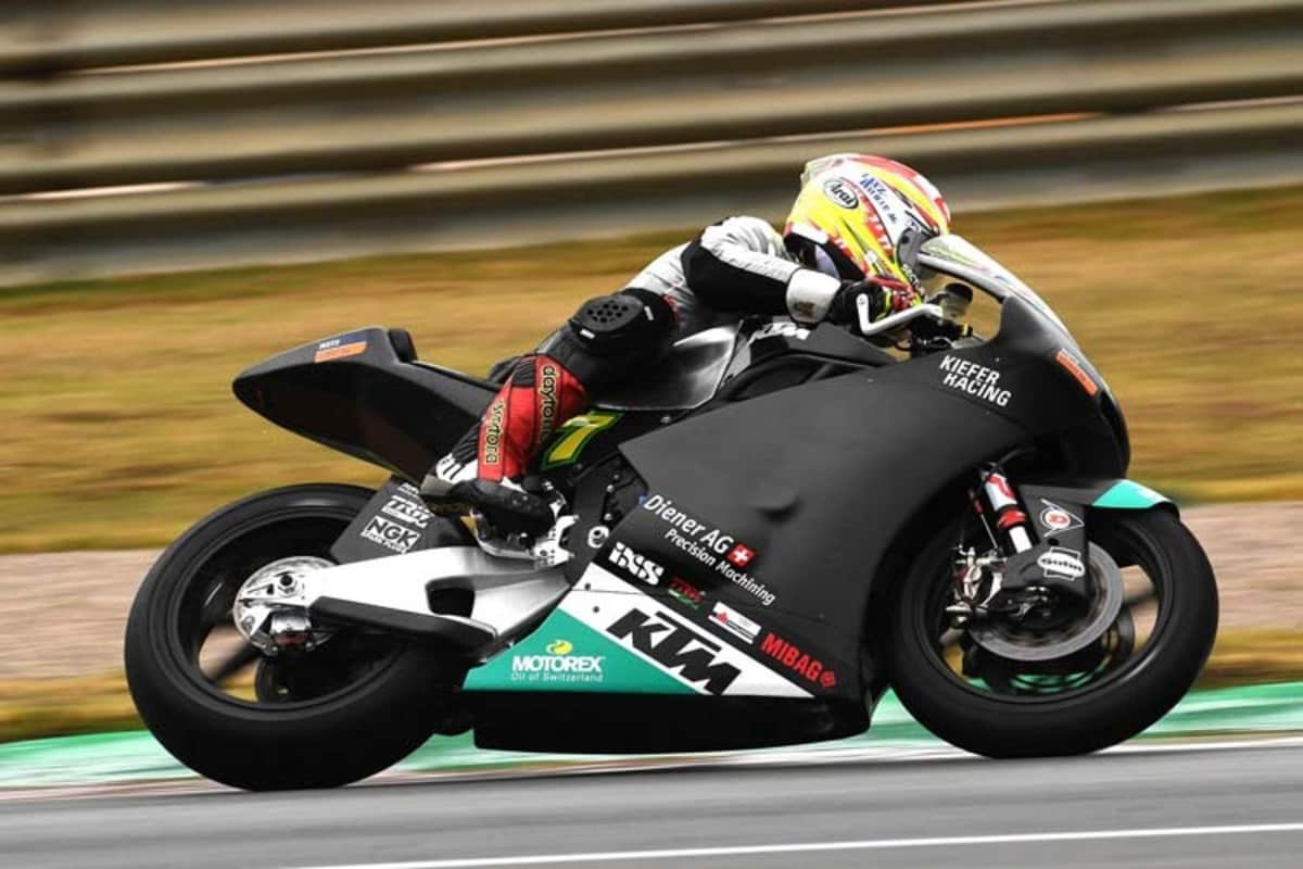 Dominique Aegerter auf der Moto2-KTM