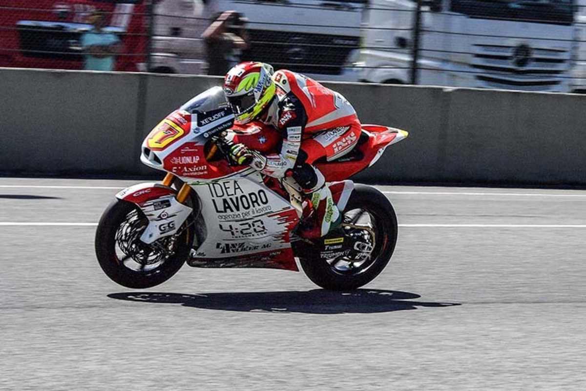 Aegerter in Mugello: Sogar der Kotflügel wurde bei Kalex abgekupfert