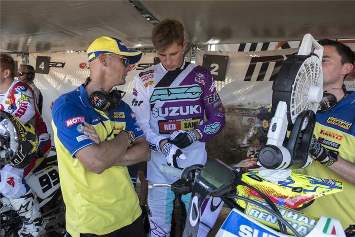 Jasikonis hatte in Italien Probleme mit der Hitze