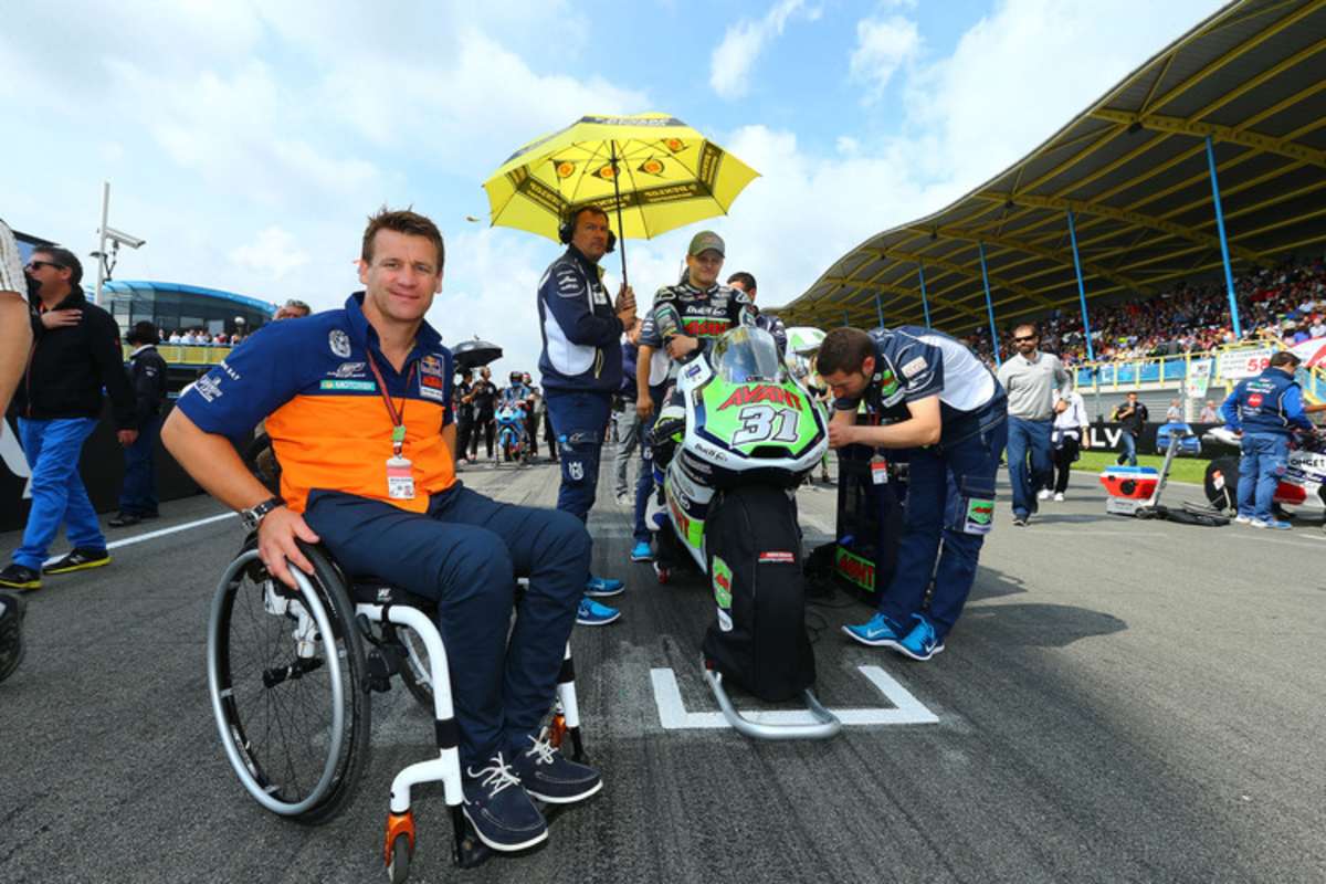 Pit Beirer am Startplatz von Niklas Ajo