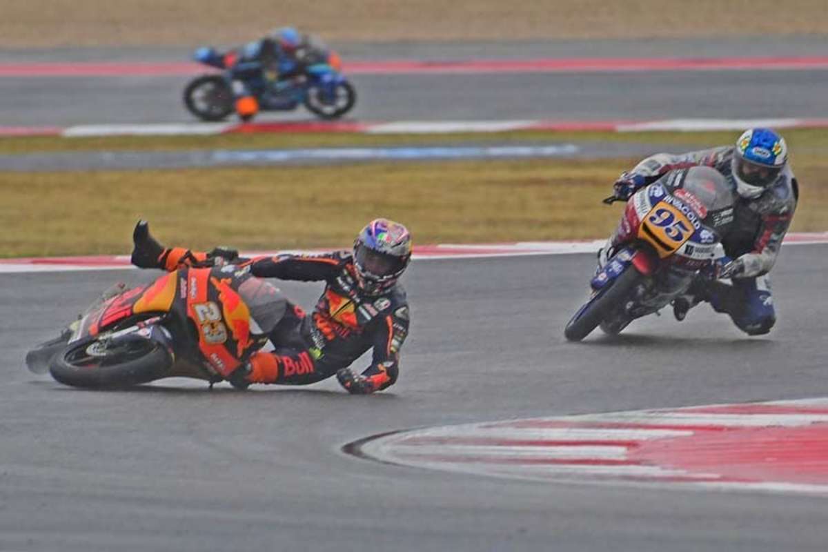 Niccolò Antonelli zerlegte die Red Bull KTM regelmäßig