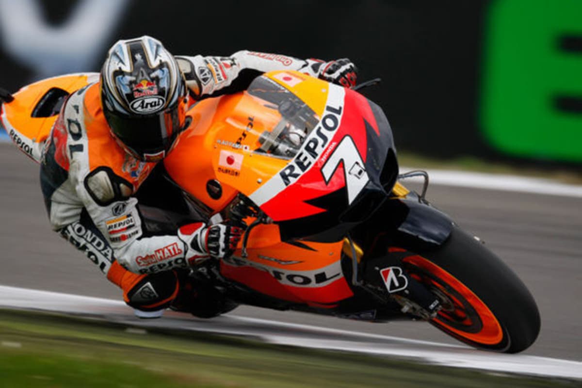 Wer erinnert sich noch? Hiroshi Aoyama 2011 als Pedrosa-Ersatz in Assen (er wurde Achter)