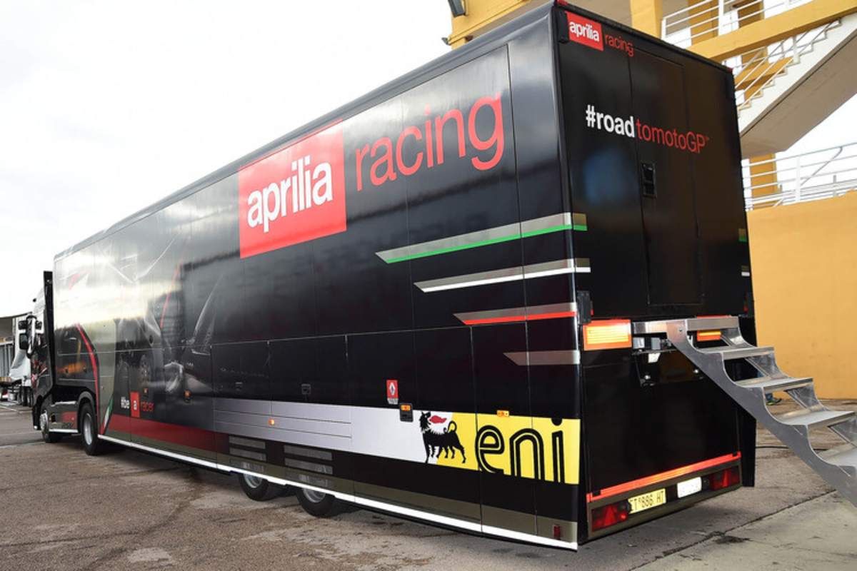 Aprilia Racing ist zurück im MotoGP-Paddock