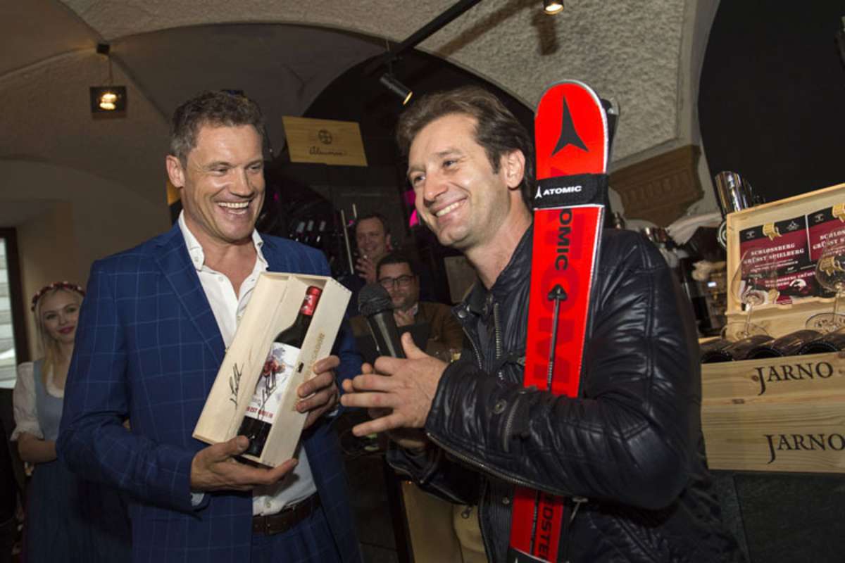 Ski-Legende Armin Assinger und Jarno Trulli