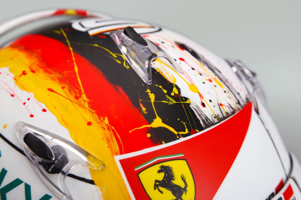 Der Helm vermittelt Speed