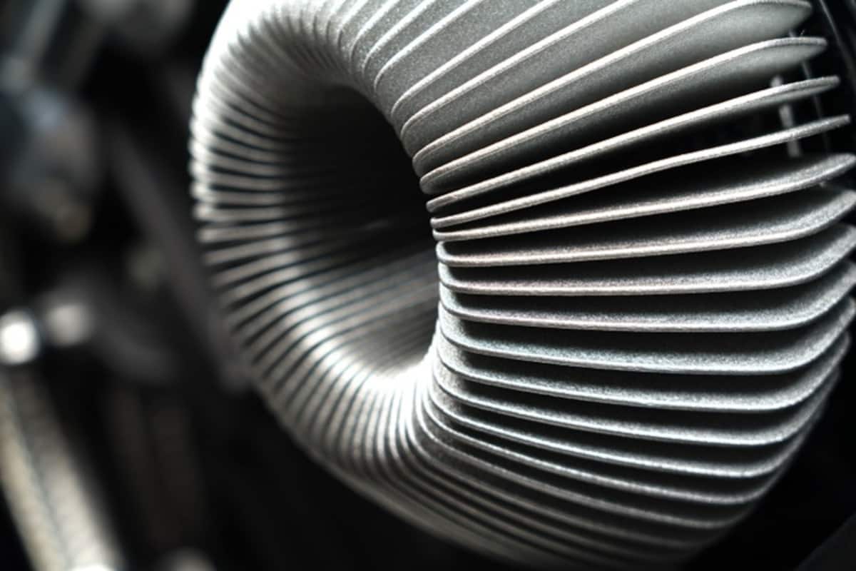 Spektakuläre Details: Auch so kann ein Ansaugschnorchel aussehen