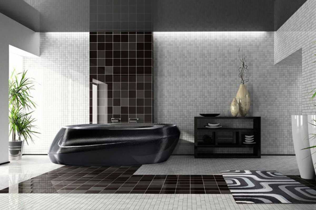 Im Vergleich zur Jordan-Sammlung ein Schnäppchen: Die Karbon-Badewanne für 56.000 Euro