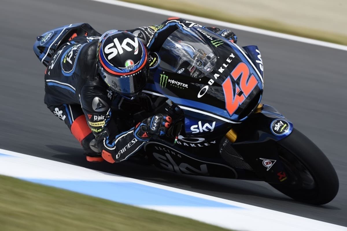 Moto2-Weltmeister 2018 mit Sky-Racing-VR46: Francesco Bagnaia