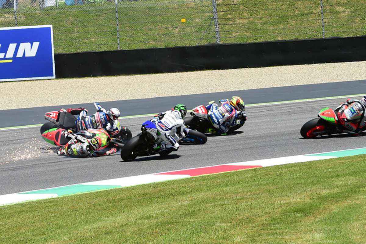 Bautista und Miller schon auf dem Asphalt, jetzt kommt auch Baz zu Sturz