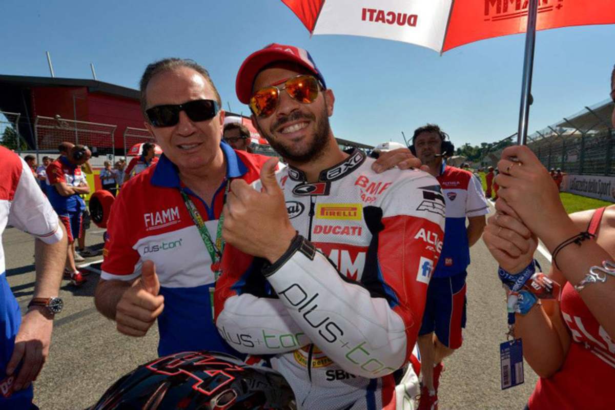 Althea-Boss Genesio Bevilacqua (li.)