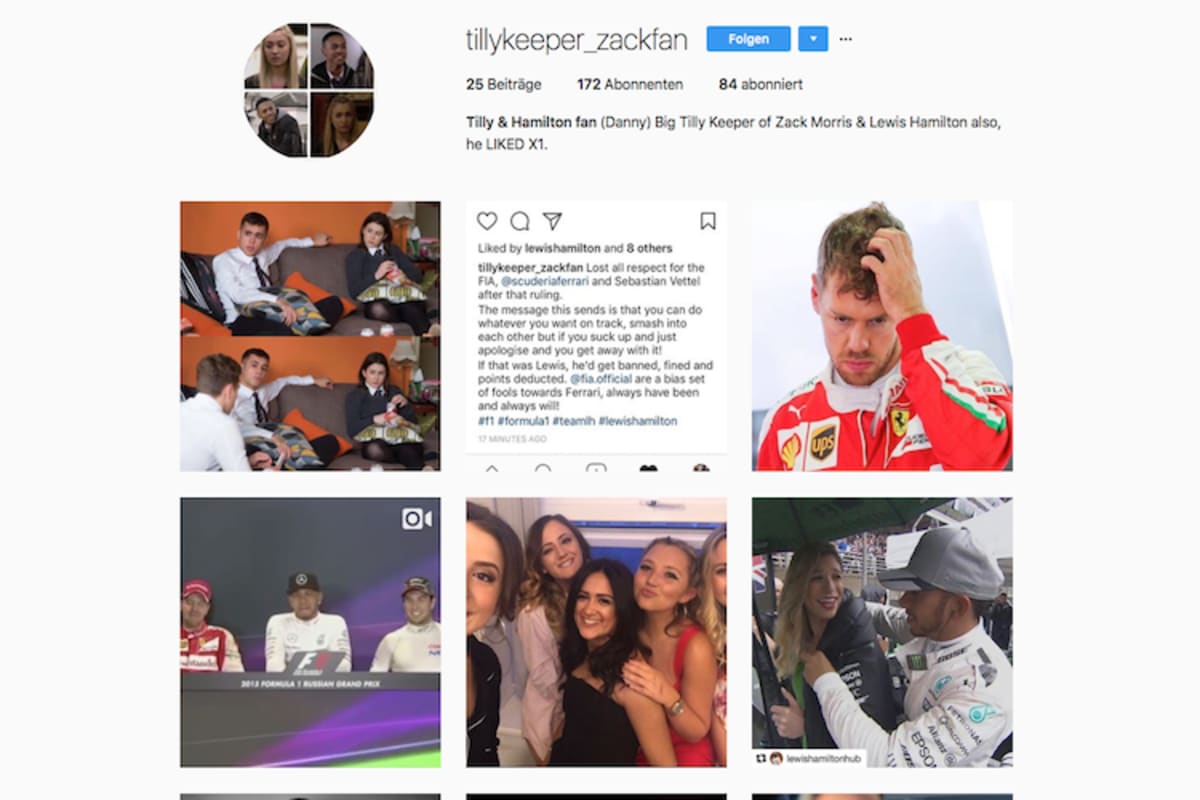 Ein englischer Fan schimpft über die FIA