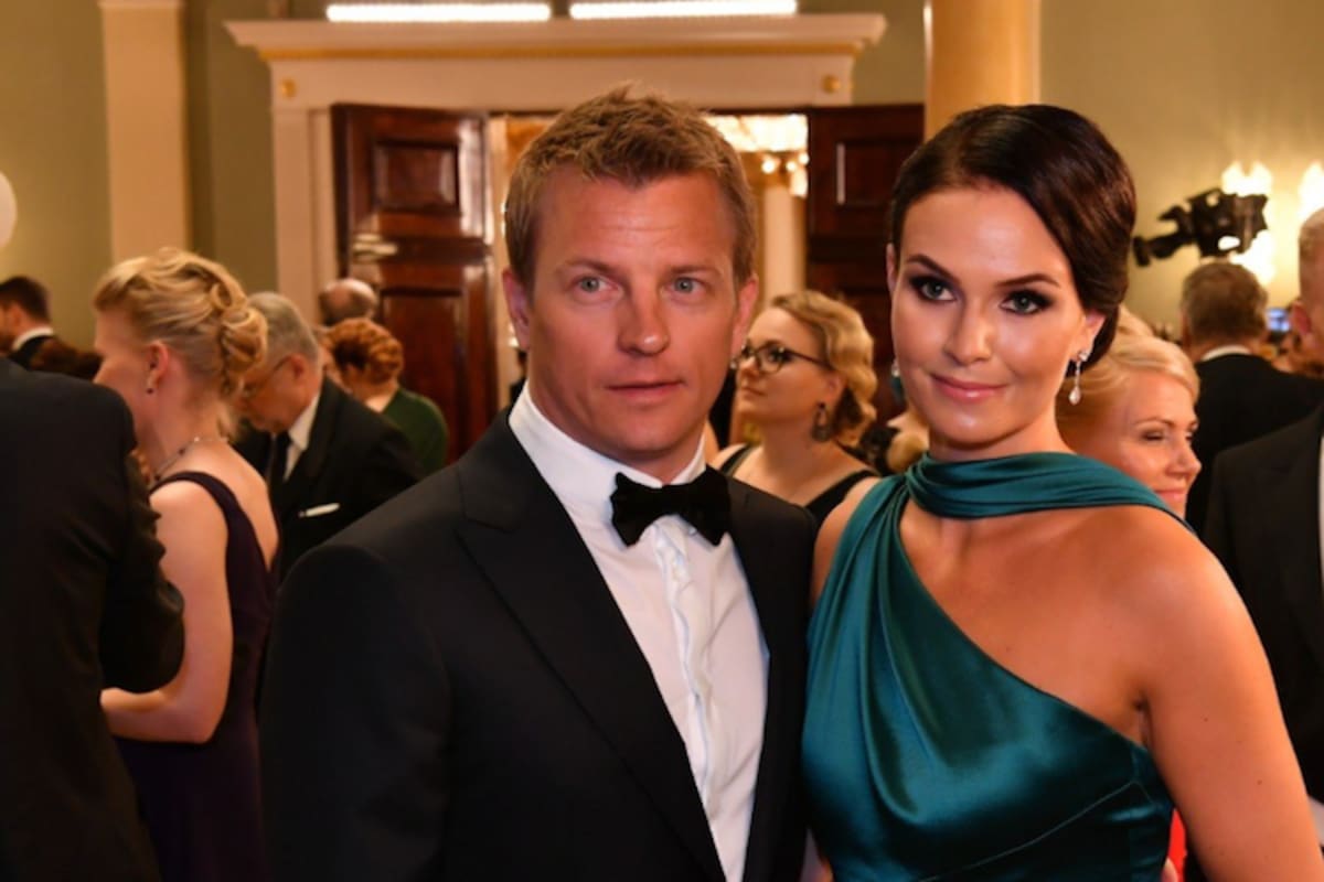 Kimi Räikkönen und Gattin Minttu bei den Feierlichkeiten zu 100 Jahren Finnland