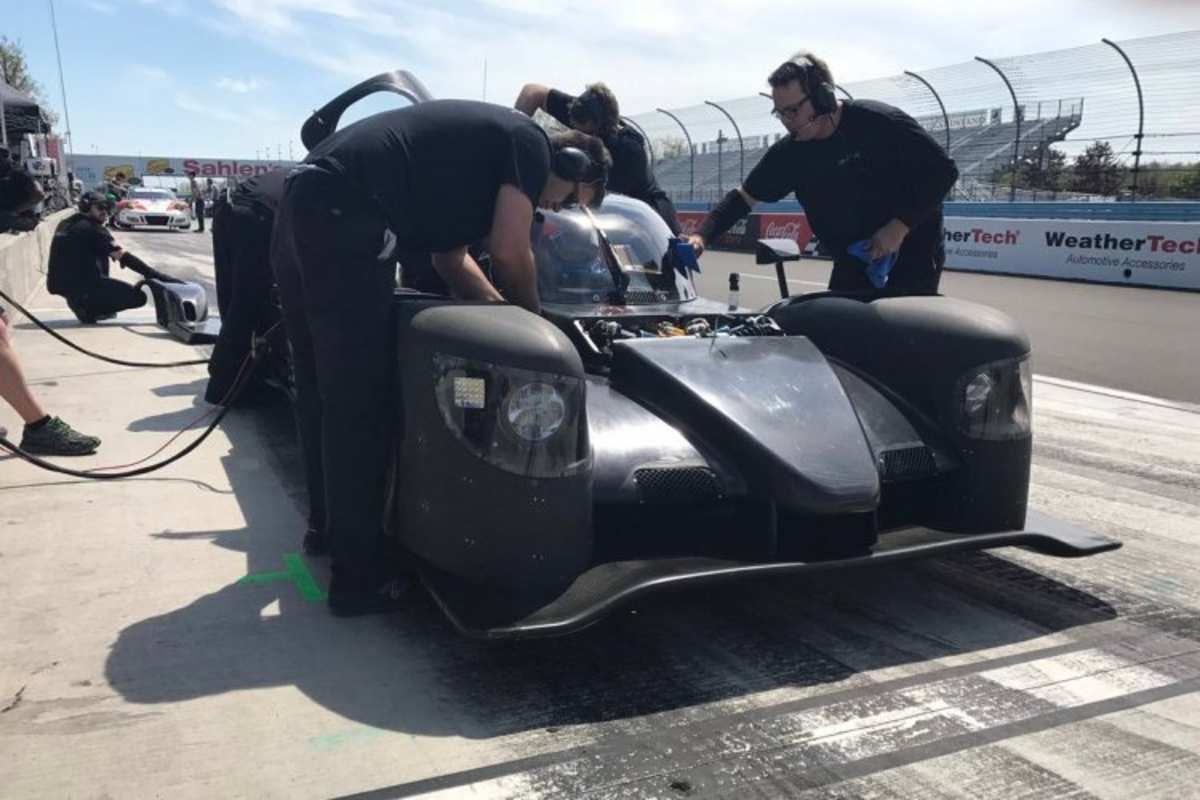 Der RIley Mk. 30 bei Testfahrten in Watkins Glen