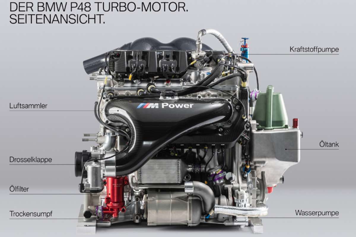 Die Seitenansicht des P48 