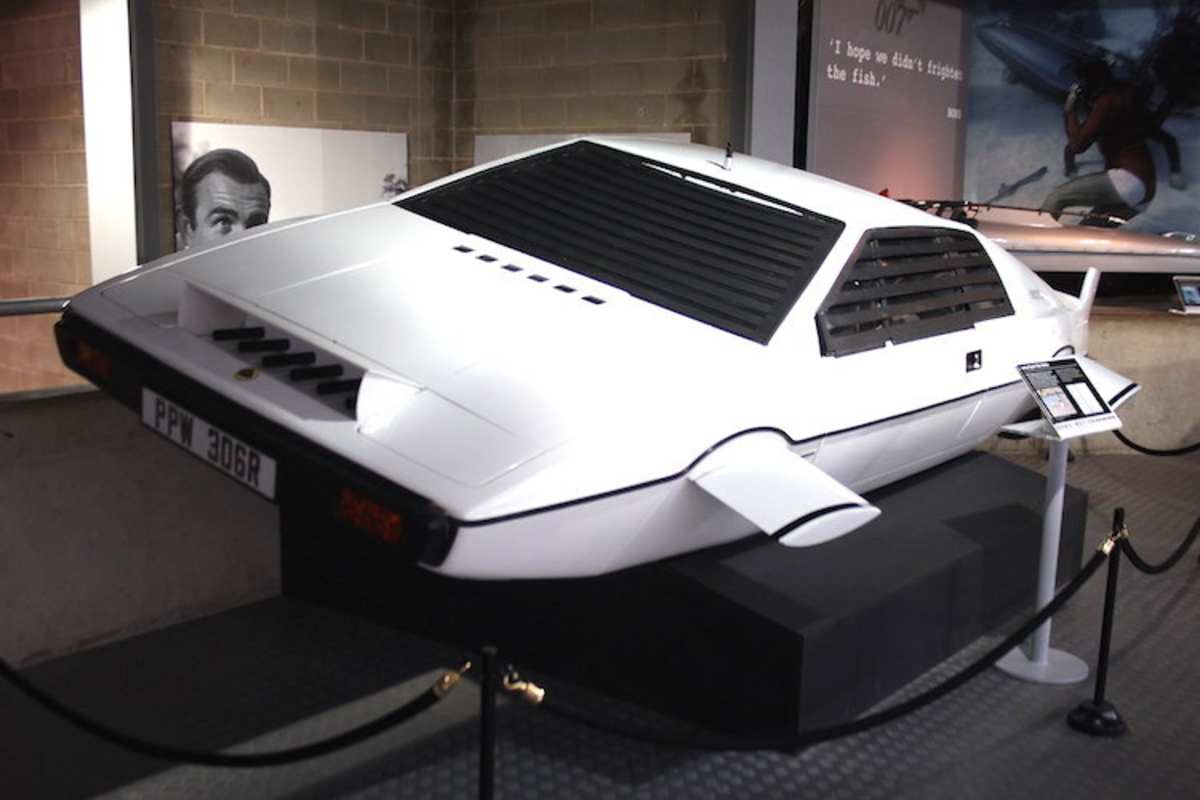 Der berühmte Unterwasser-Lotus von Roger Moore aus «The Spy Who Loved Me»